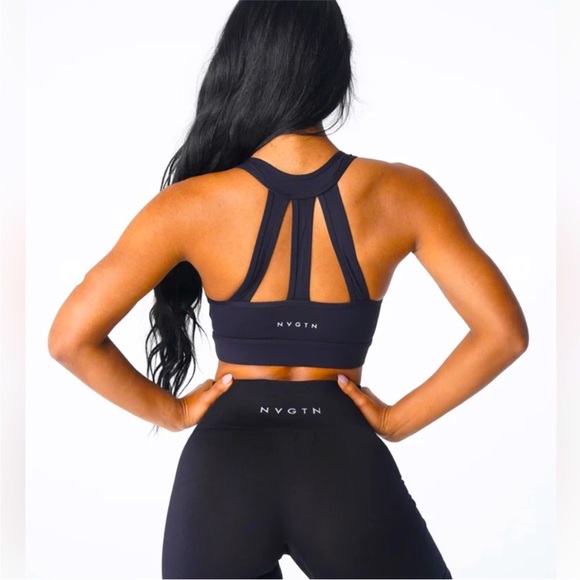 NVGTN Other - NVGTN trio Black sports bra